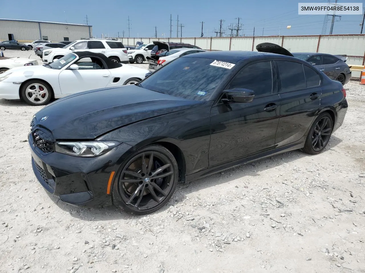 2024 BMW M340Xi VIN: 3MW49FF04R8E54138 Lot: 67874014