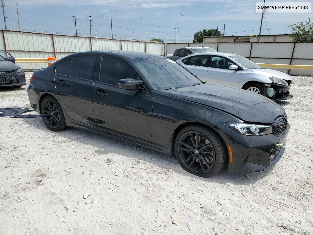 2024 BMW M340Xi VIN: 3MW49FF04R8E54138 Lot: 67874014