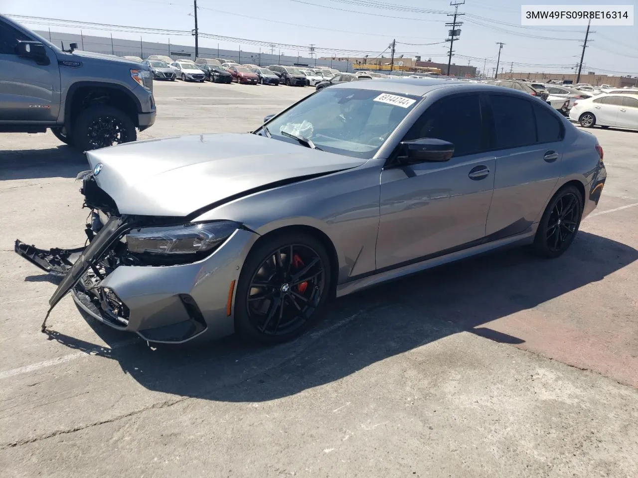 2024 BMW M340I VIN: 3MW49FS09R8E16314 Lot: 69144744