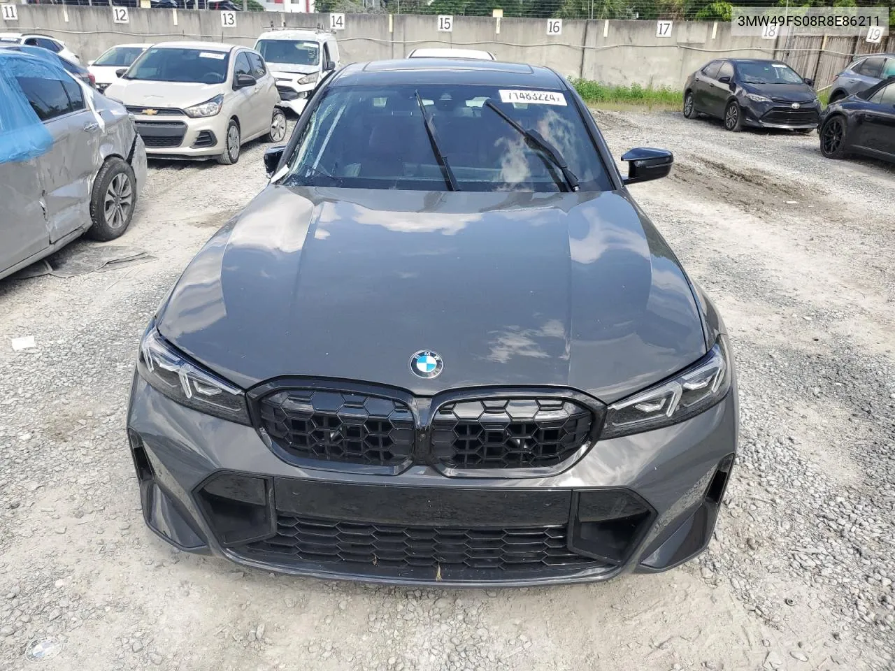 2024 BMW M340I VIN: 3MW49FS08R8E86211 Lot: 71483224