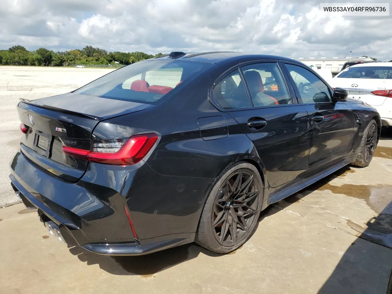 2024 BMW M3 VIN: WBS53AY04RFR96736 Lot: 73720824