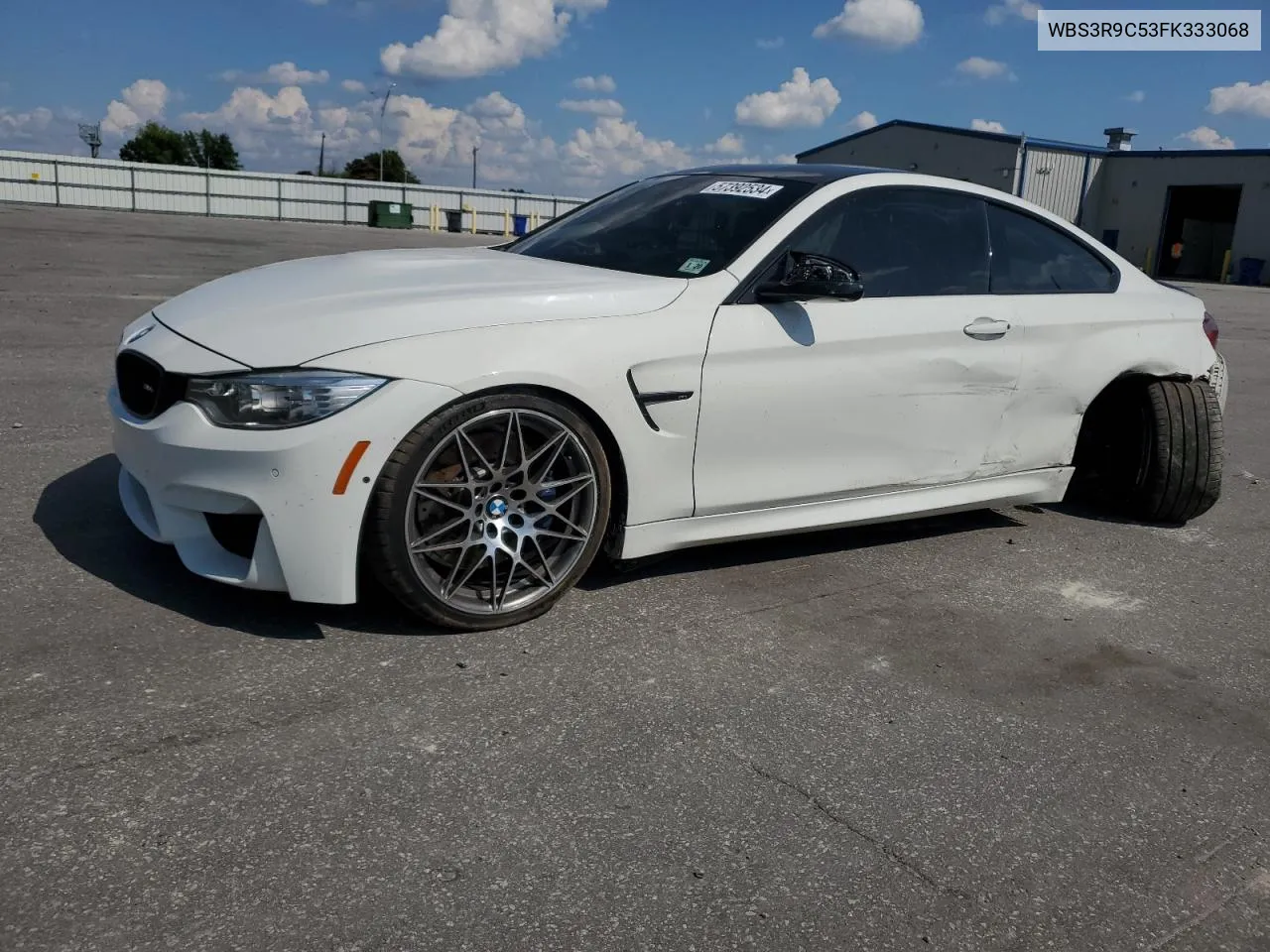 2015 BMW M4 VIN: WBS3R9C53FK333068 Lot: 57392534