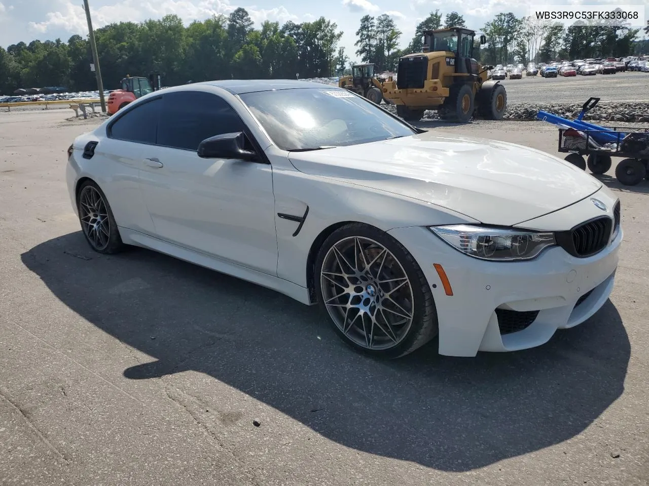 2015 BMW M4 VIN: WBS3R9C53FK333068 Lot: 57392534