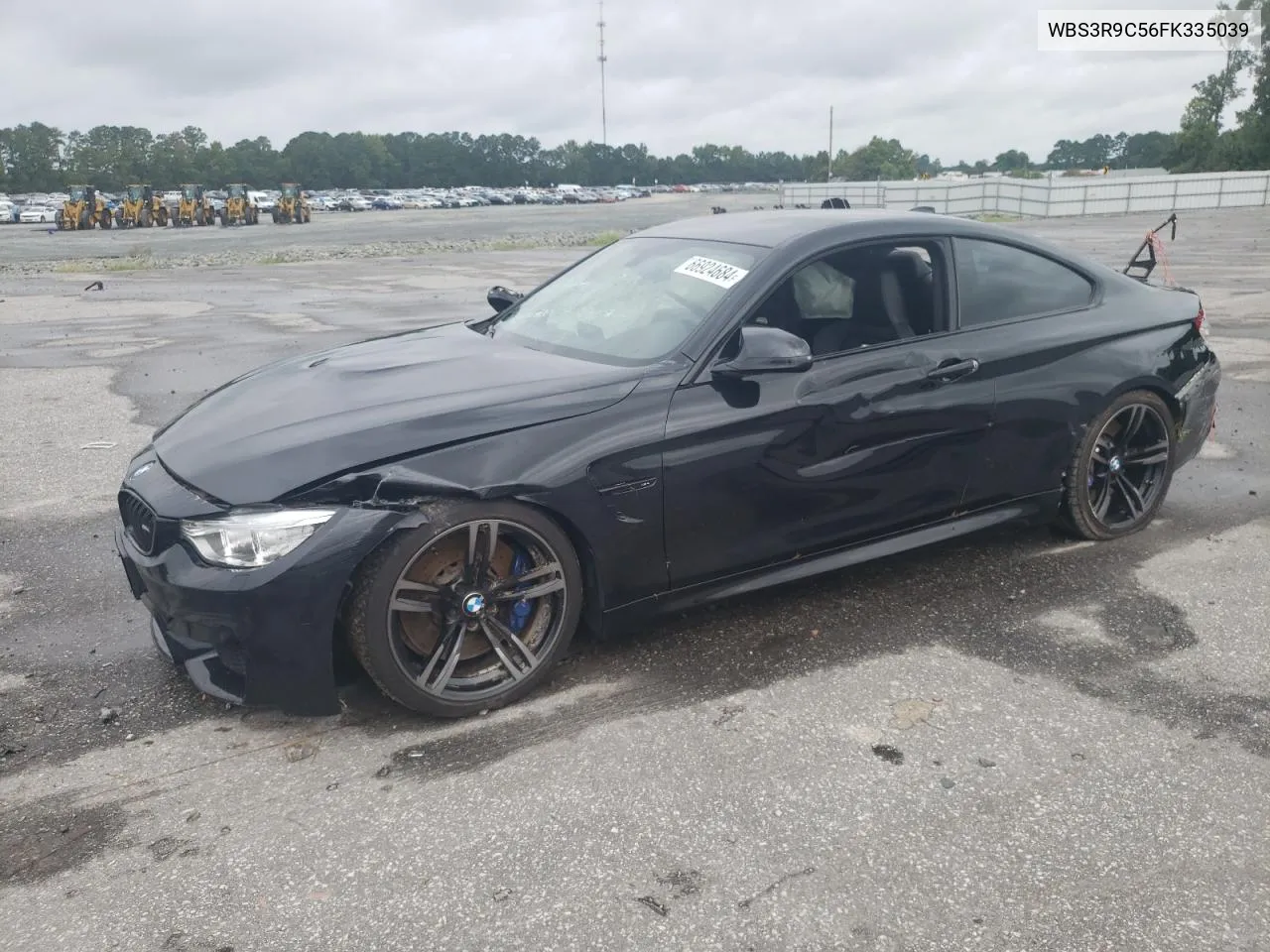 2015 BMW M4 VIN: WBS3R9C56FK335039 Lot: 66924684