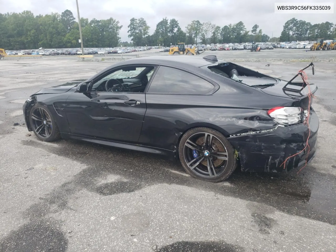 2015 BMW M4 VIN: WBS3R9C56FK335039 Lot: 66924684