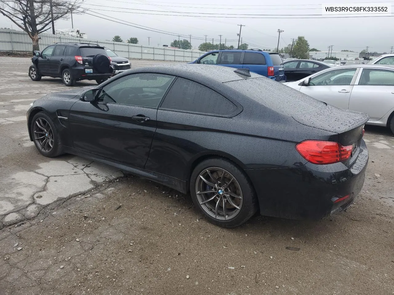 2015 BMW M4 VIN: WBS3R9C58FK333552 Lot: 72945654