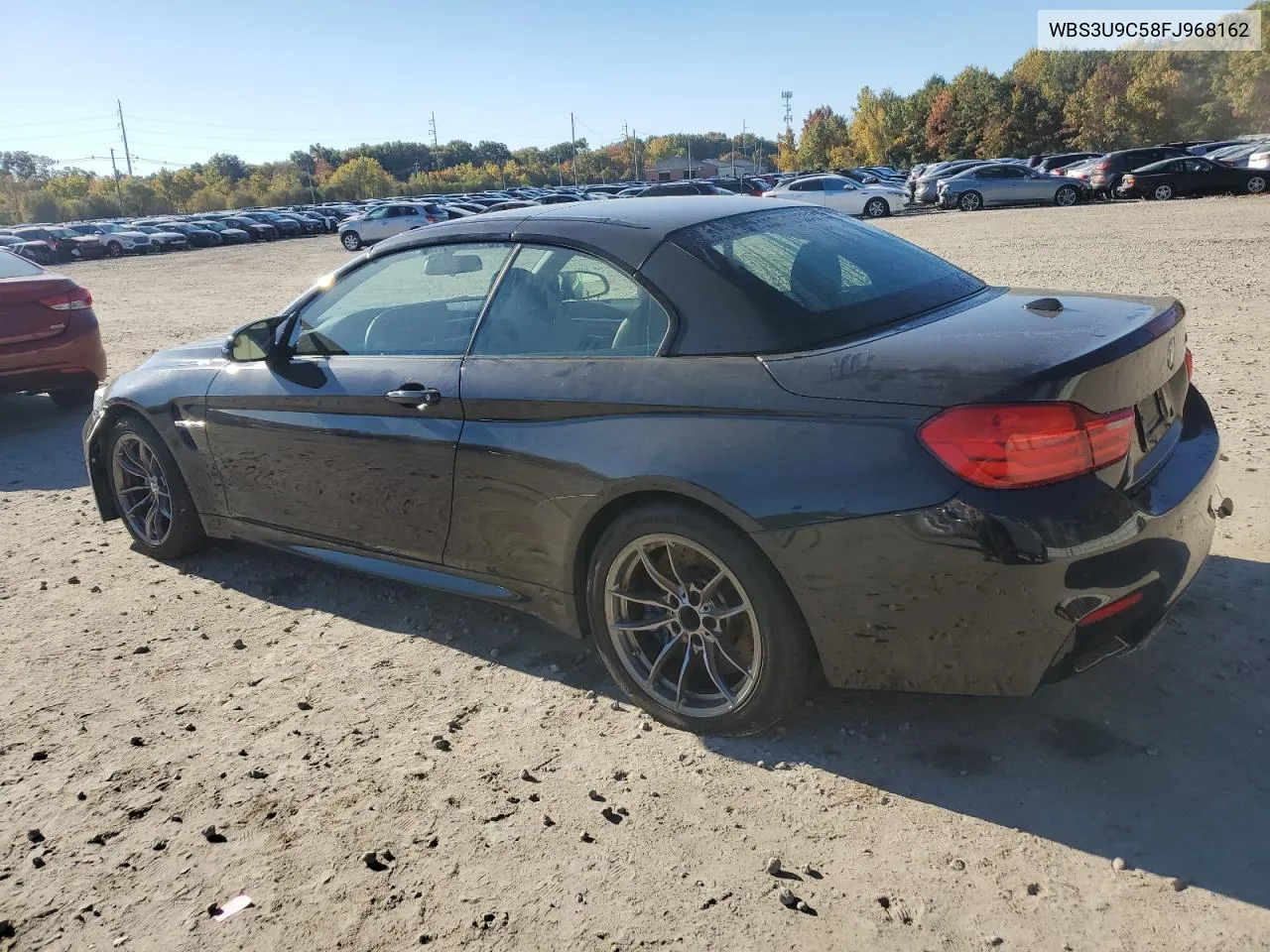 2015 BMW M4 VIN: WBS3U9C58FJ968162 Lot: 76335974