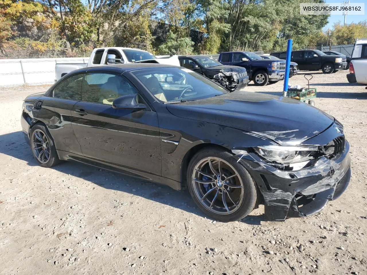 2015 BMW M4 VIN: WBS3U9C58FJ968162 Lot: 76335974