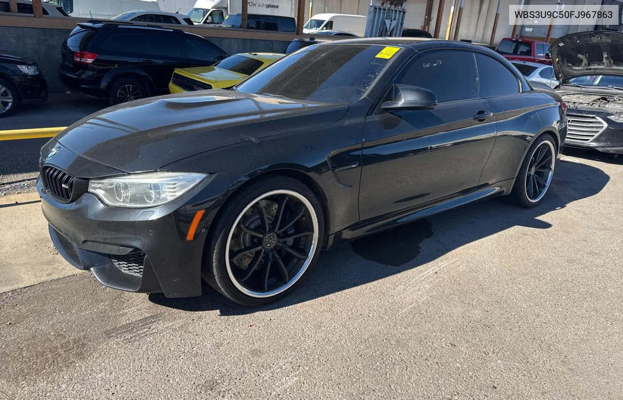 2015 BMW M4 VIN: WBS3U9C50FJ967863 Lot: 81315324