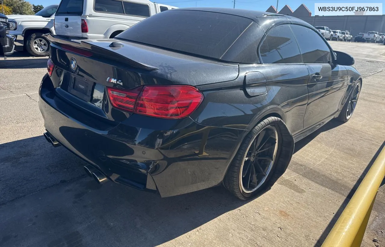 2015 BMW M4 VIN: WBS3U9C50FJ967863 Lot: 81315324