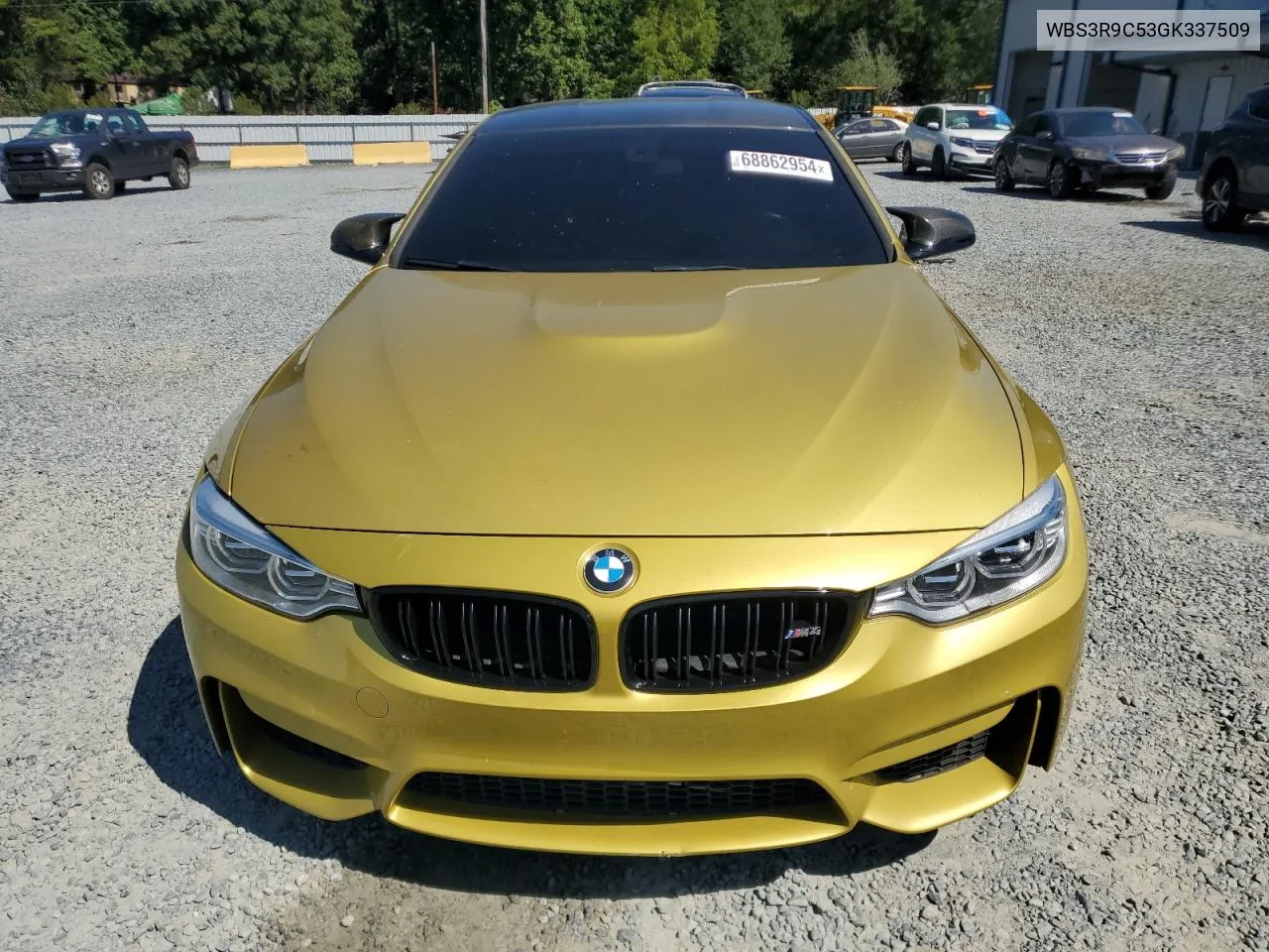 2016 BMW M4 VIN: WBS3R9C53GK337509 Lot: 68862954