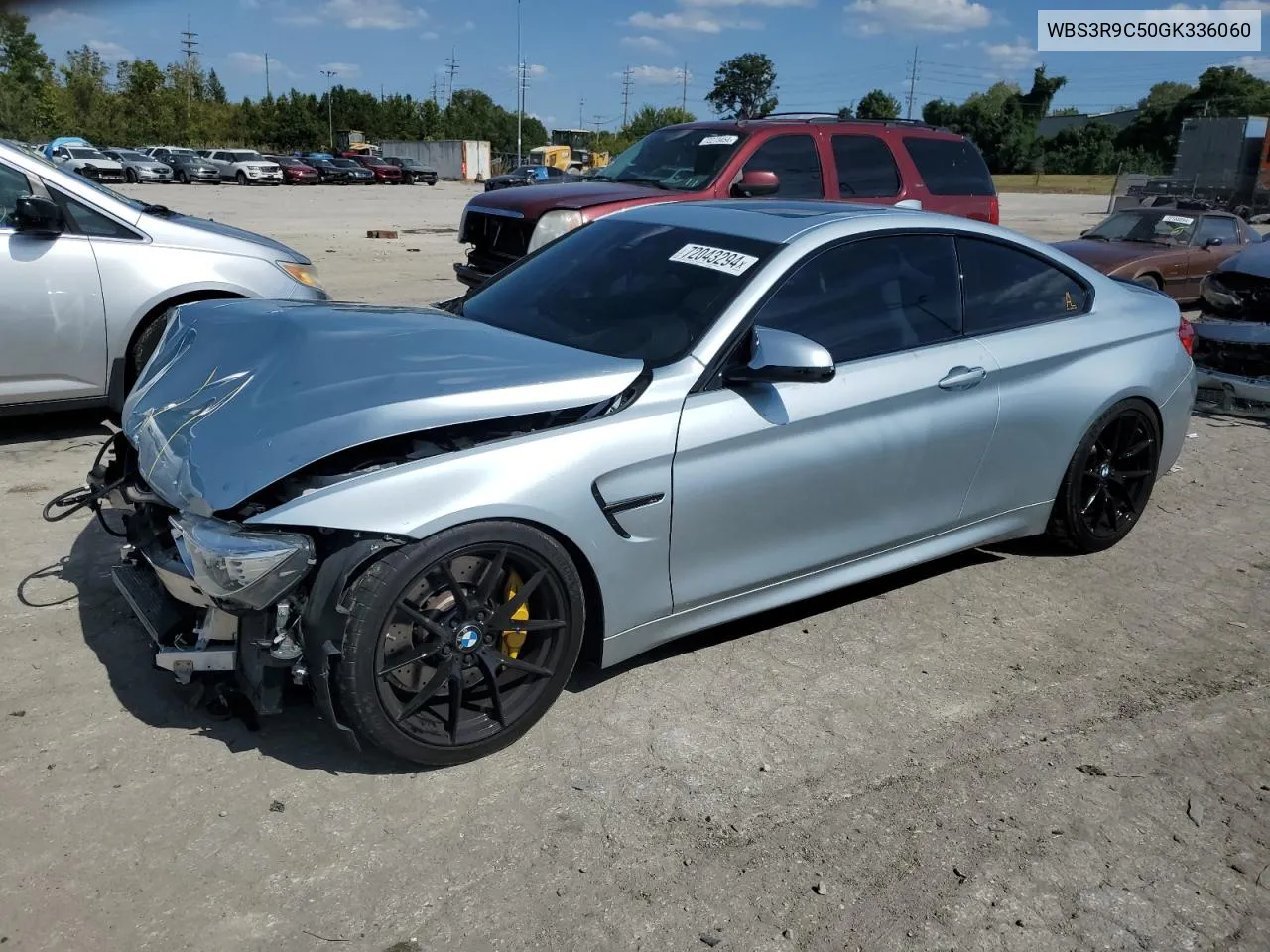 2016 BMW M4 VIN: WBS3R9C50GK336060 Lot: 74207564