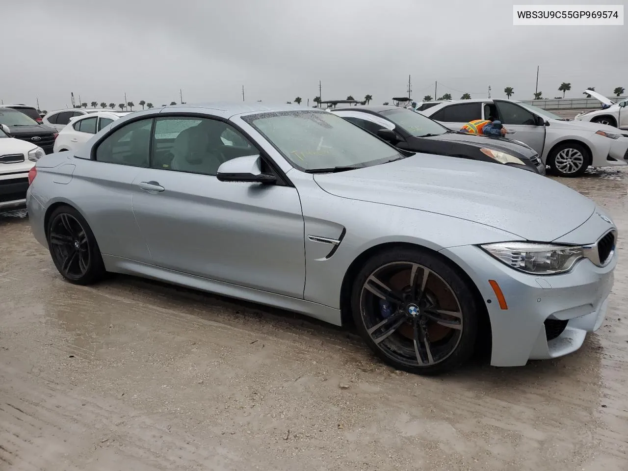 2016 BMW M4 VIN: WBS3U9C55GP969574 Lot: 74651574