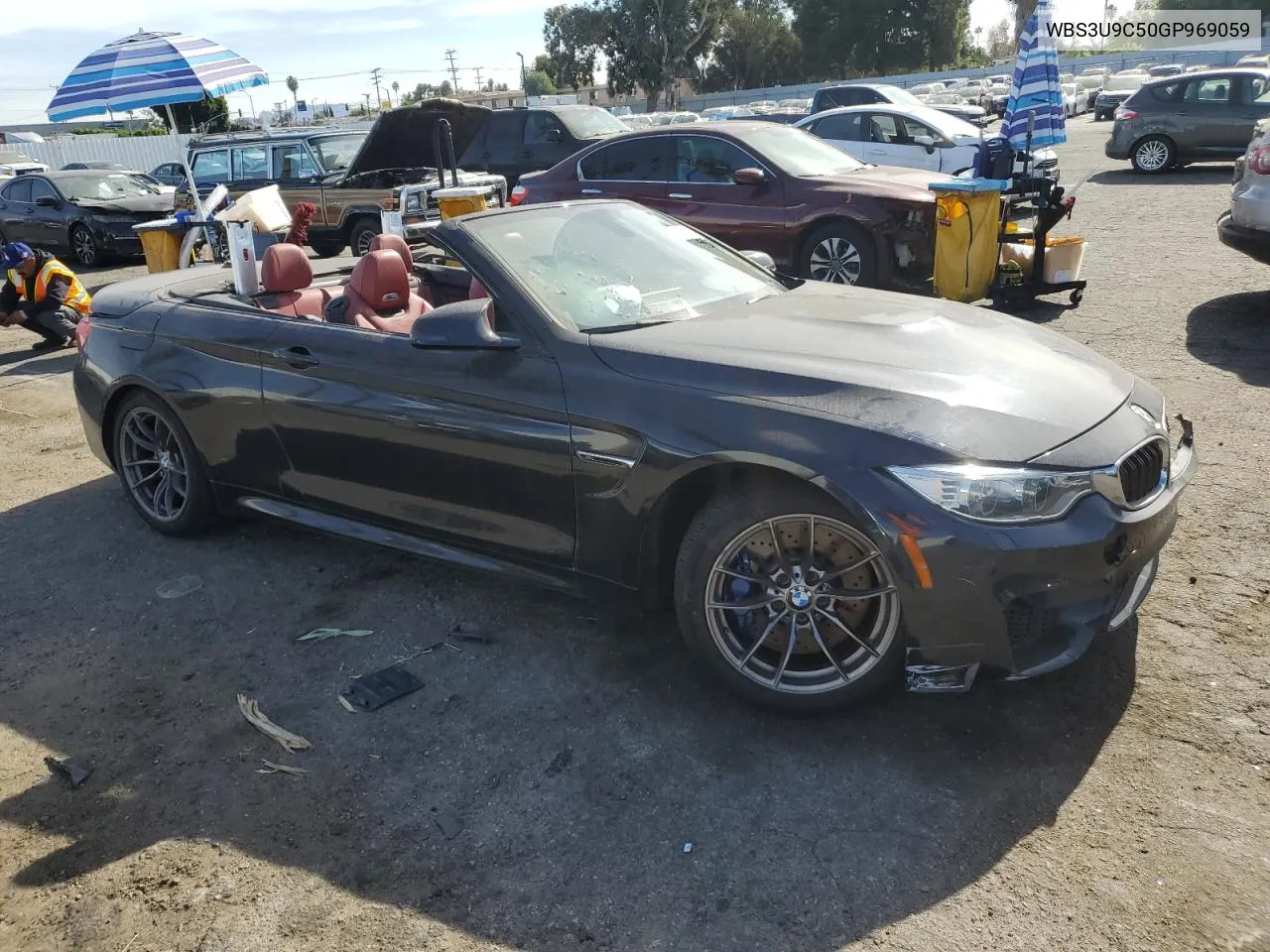 2016 BMW M4 VIN: WBS3U9C50GP969059 Lot: 81201114