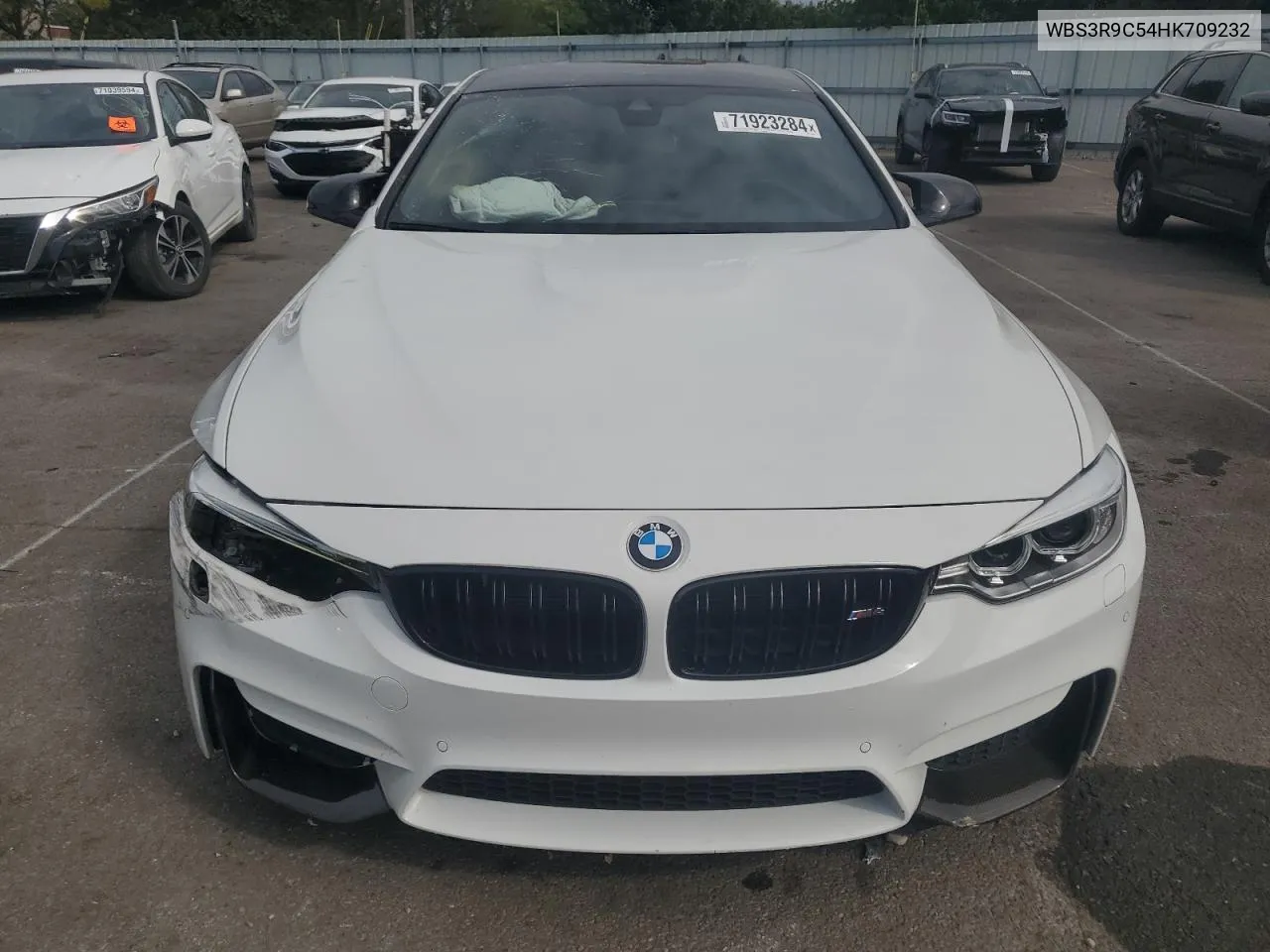 2017 BMW M4 VIN: WBS3R9C54HK709232 Lot: 71923284