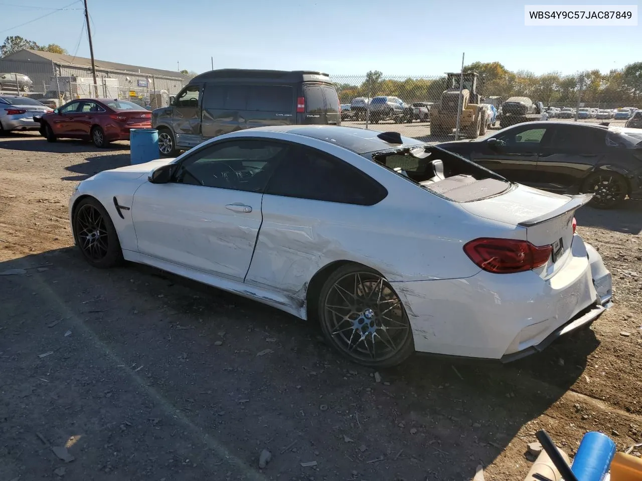 2018 BMW M4 VIN: WBS4Y9C57JAC87849 Lot: 74951224