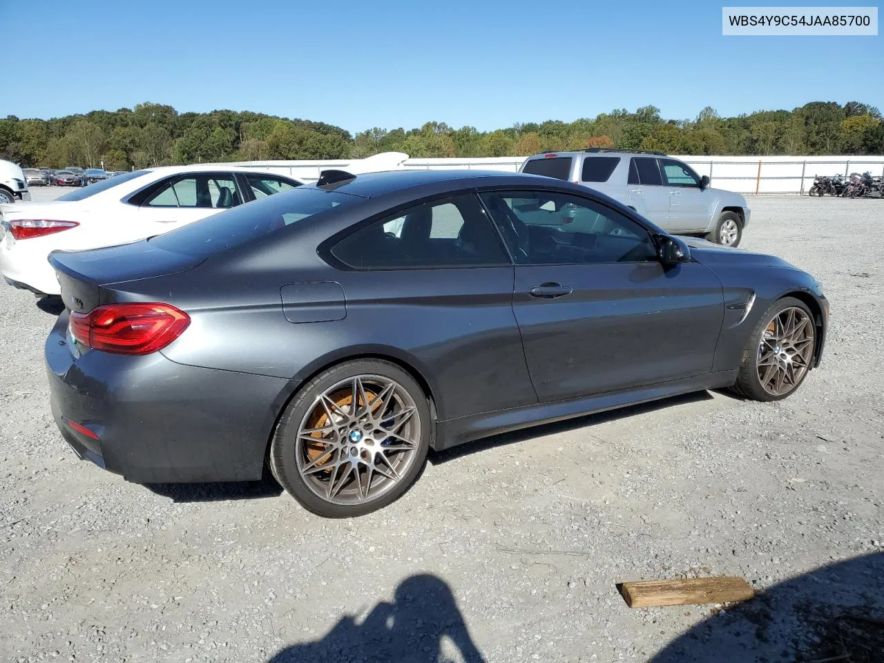 2018 BMW M4 VIN: WBS4Y9C54JAA85700 Lot: 75889994