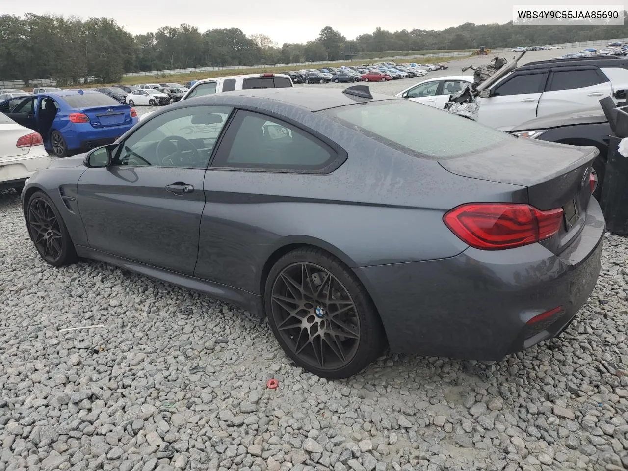 2018 BMW M4 VIN: WBS4Y9C55JAA85690 Lot: 77881514