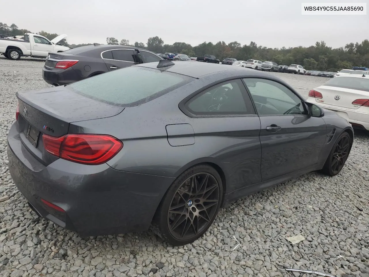 2018 BMW M4 VIN: WBS4Y9C55JAA85690 Lot: 77881514