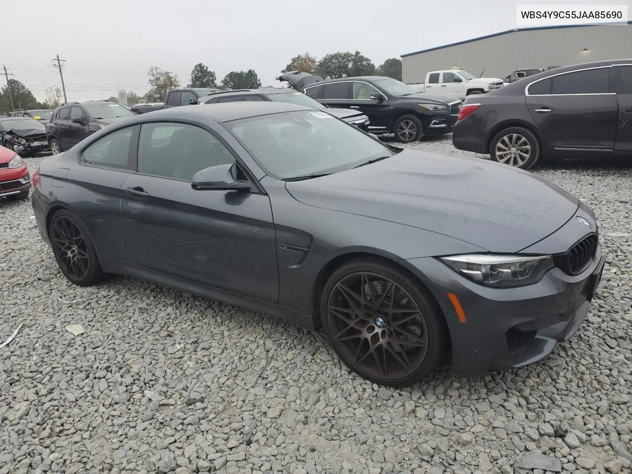 2018 BMW M4 VIN: WBS4Y9C55JAA85690 Lot: 77881514