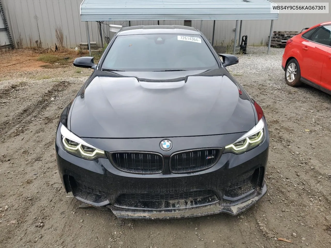 2019 BMW M4 VIN: WBS4Y9C56KAG67301 Lot: 72614364