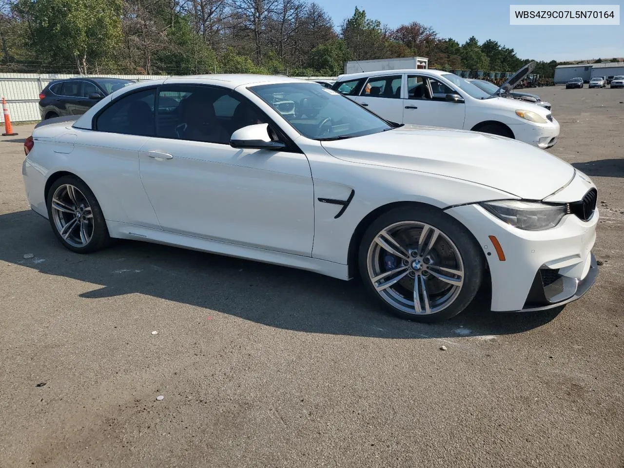 2020 BMW M4 VIN: WBS4Z9C07L5N70164 Lot: 70421634