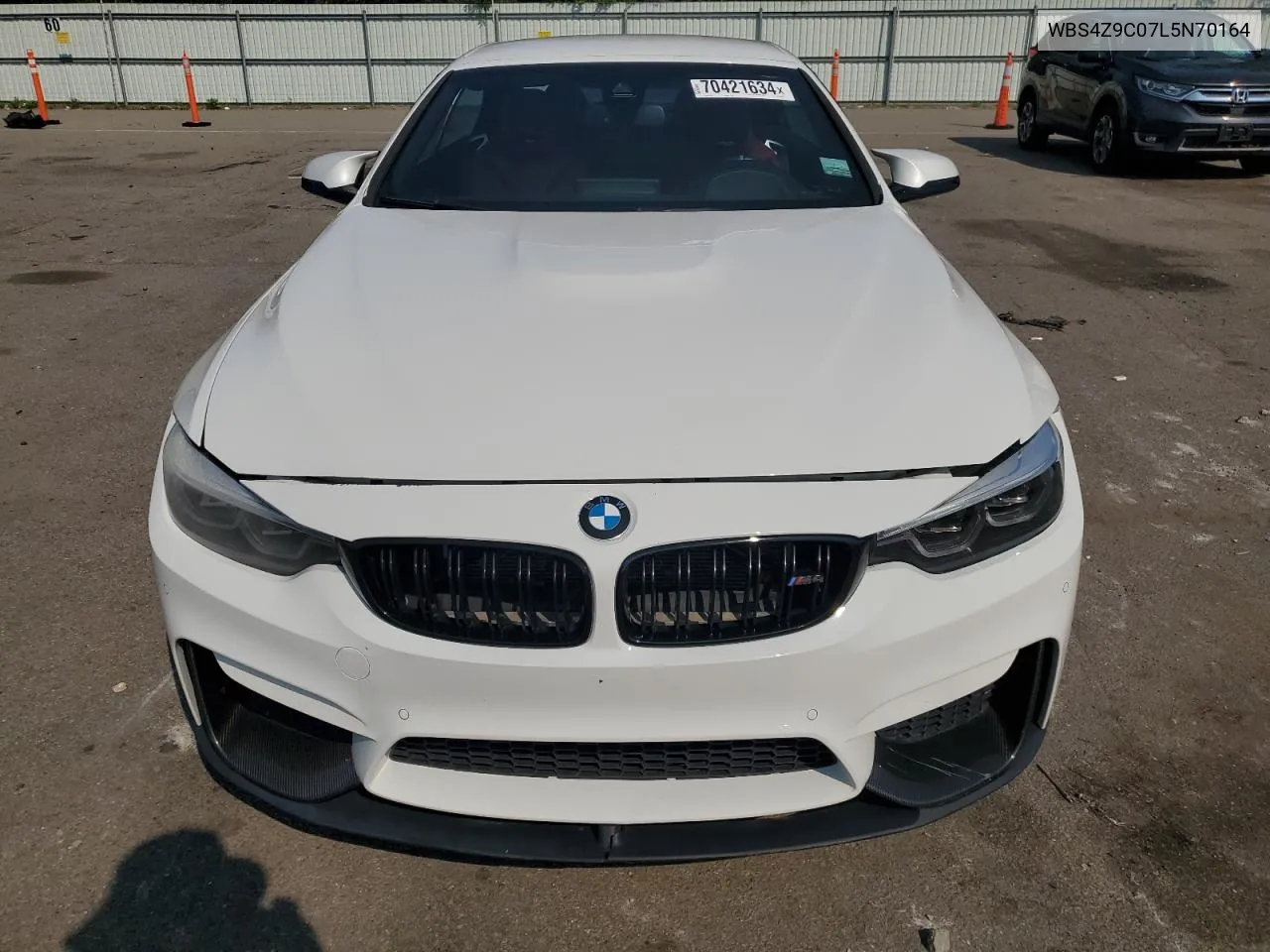 2020 BMW M4 VIN: WBS4Z9C07L5N70164 Lot: 70421634