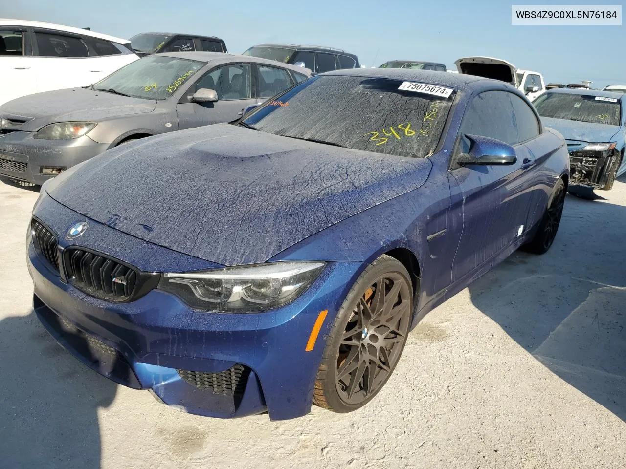 2020 BMW M4 VIN: WBS4Z9C0XL5N76184 Lot: 75075674