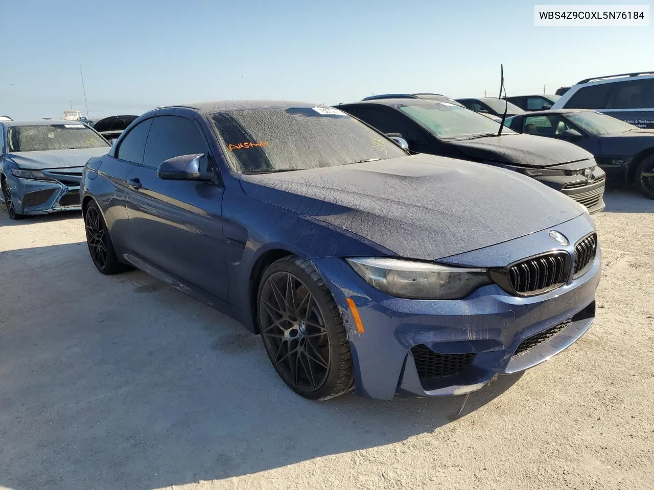 2020 BMW M4 VIN: WBS4Z9C0XL5N76184 Lot: 75075674