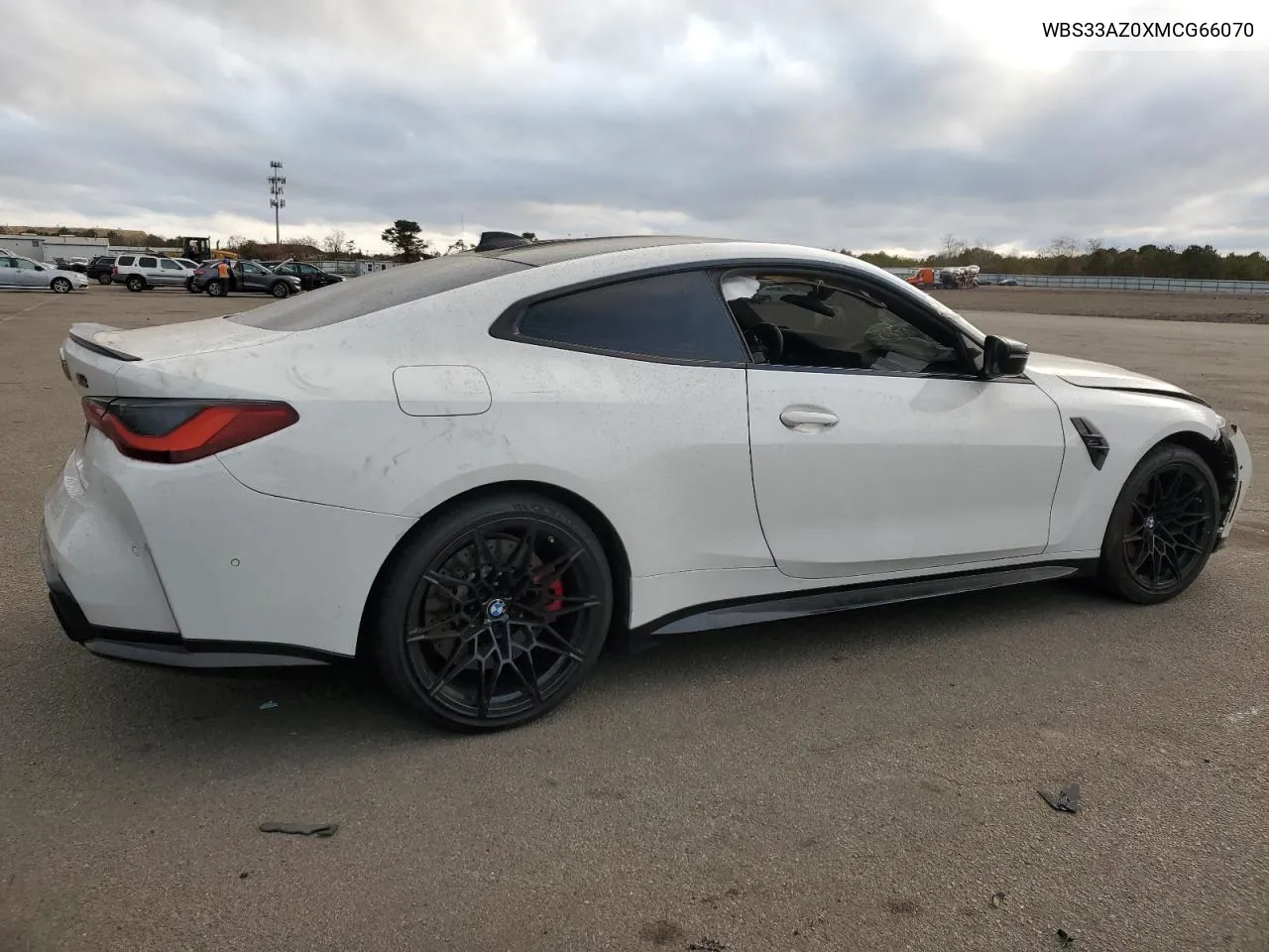 2021 BMW M4 Competition VIN: WBS33AZ0XMCG66070 Lot: 78260074