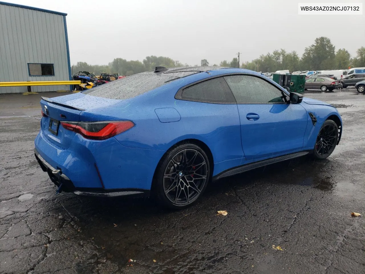 2022 BMW M4 Competition VIN: WBS43AZ02NCJ07132 Lot: 72815864