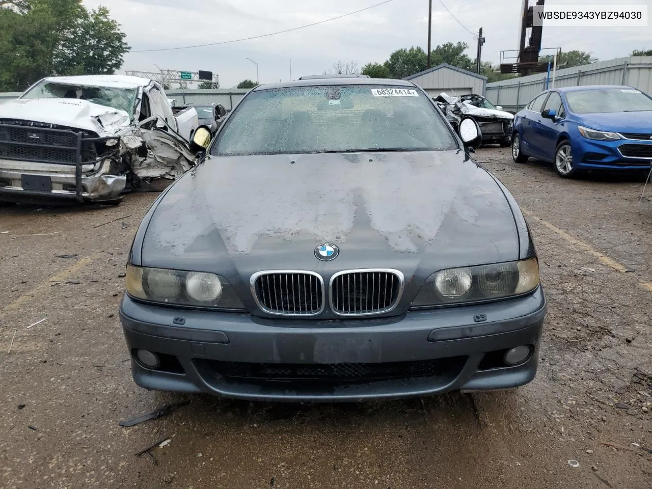 2000 BMW M5 VIN: WBSDE9343YBZ94030 Lot: 68324414