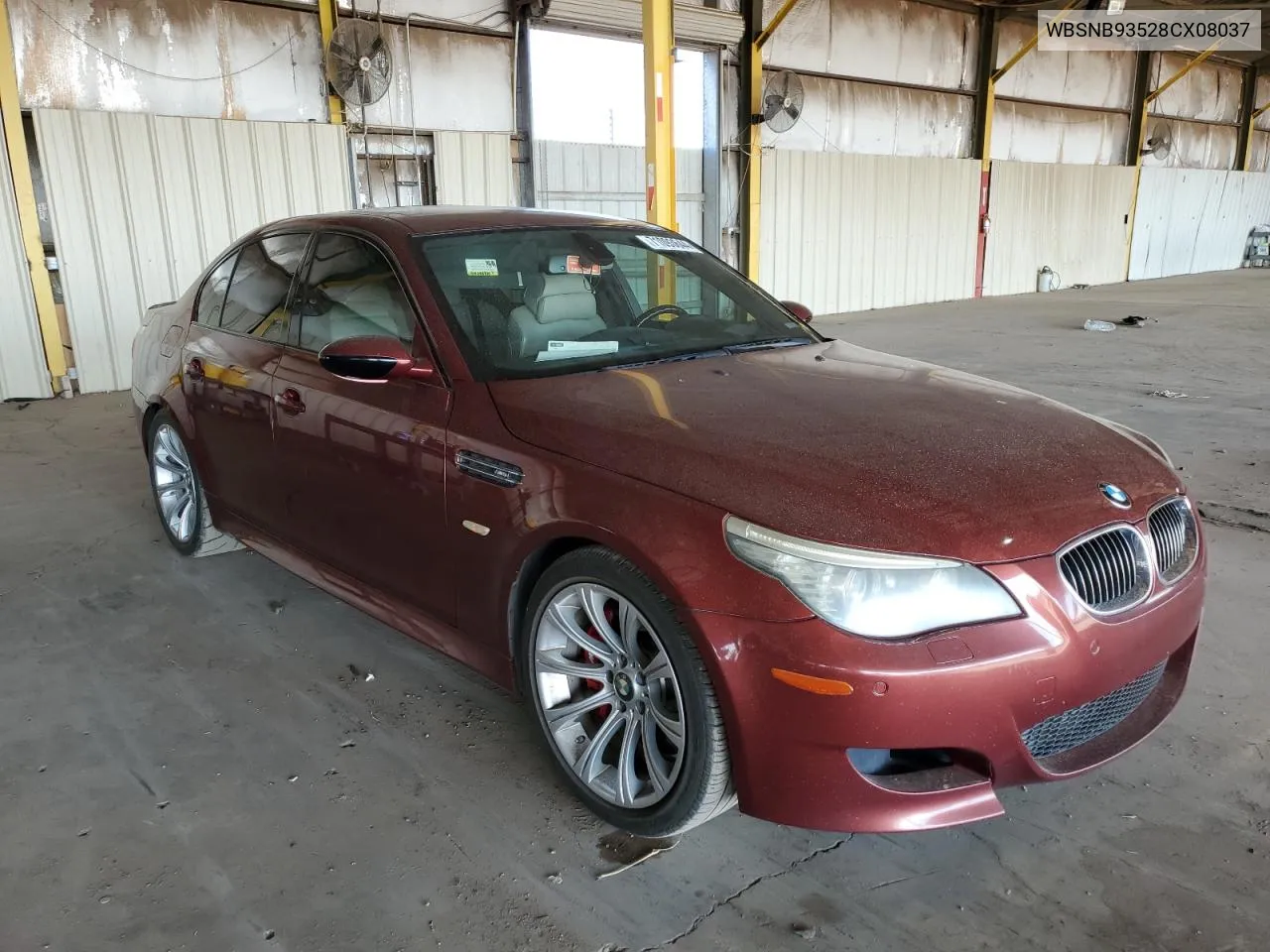 WBSNB93528CX08037 2008 BMW M5