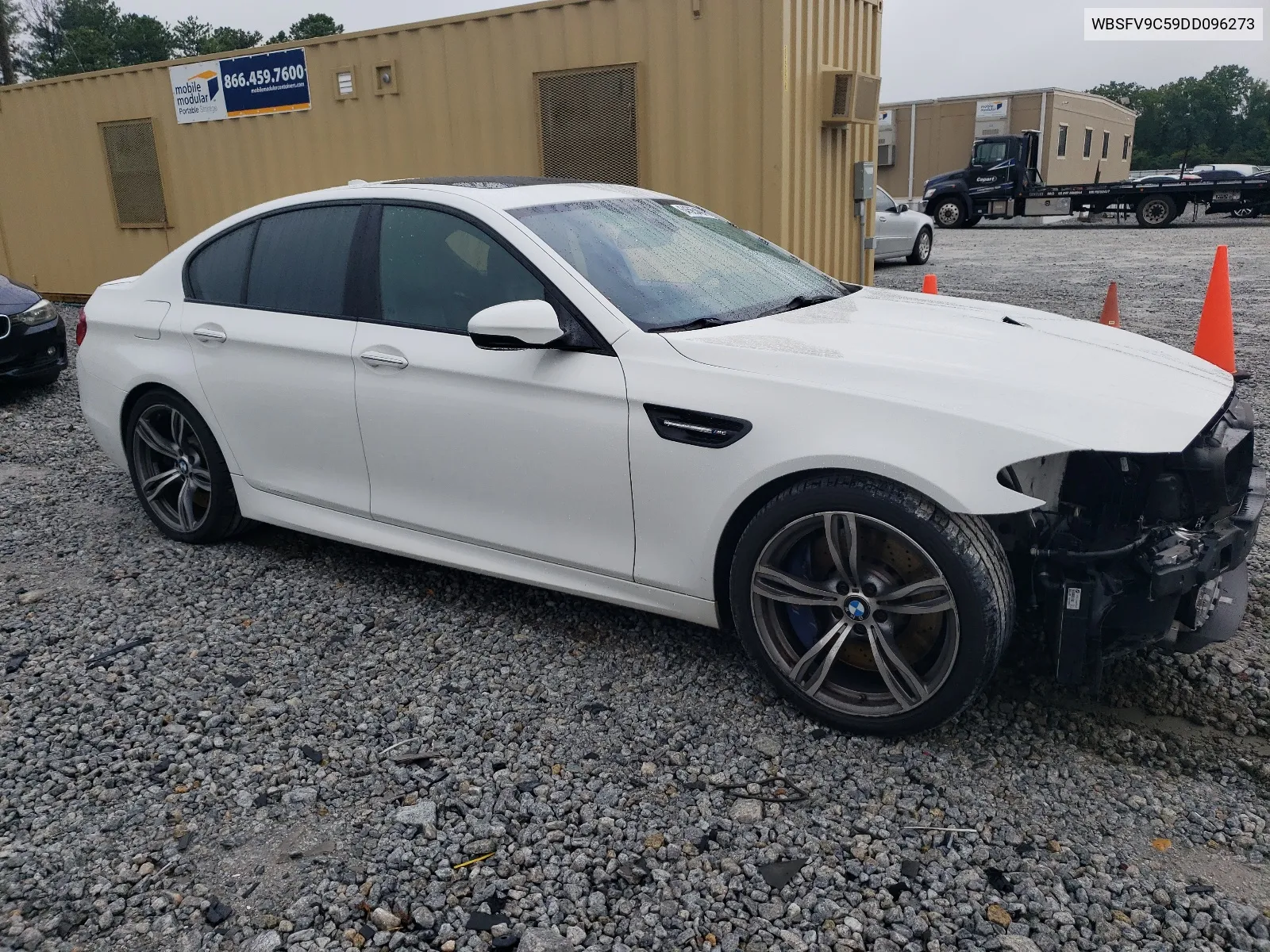 2013 BMW M5 VIN: WBSFV9C59DD096273 Lot: 64565464