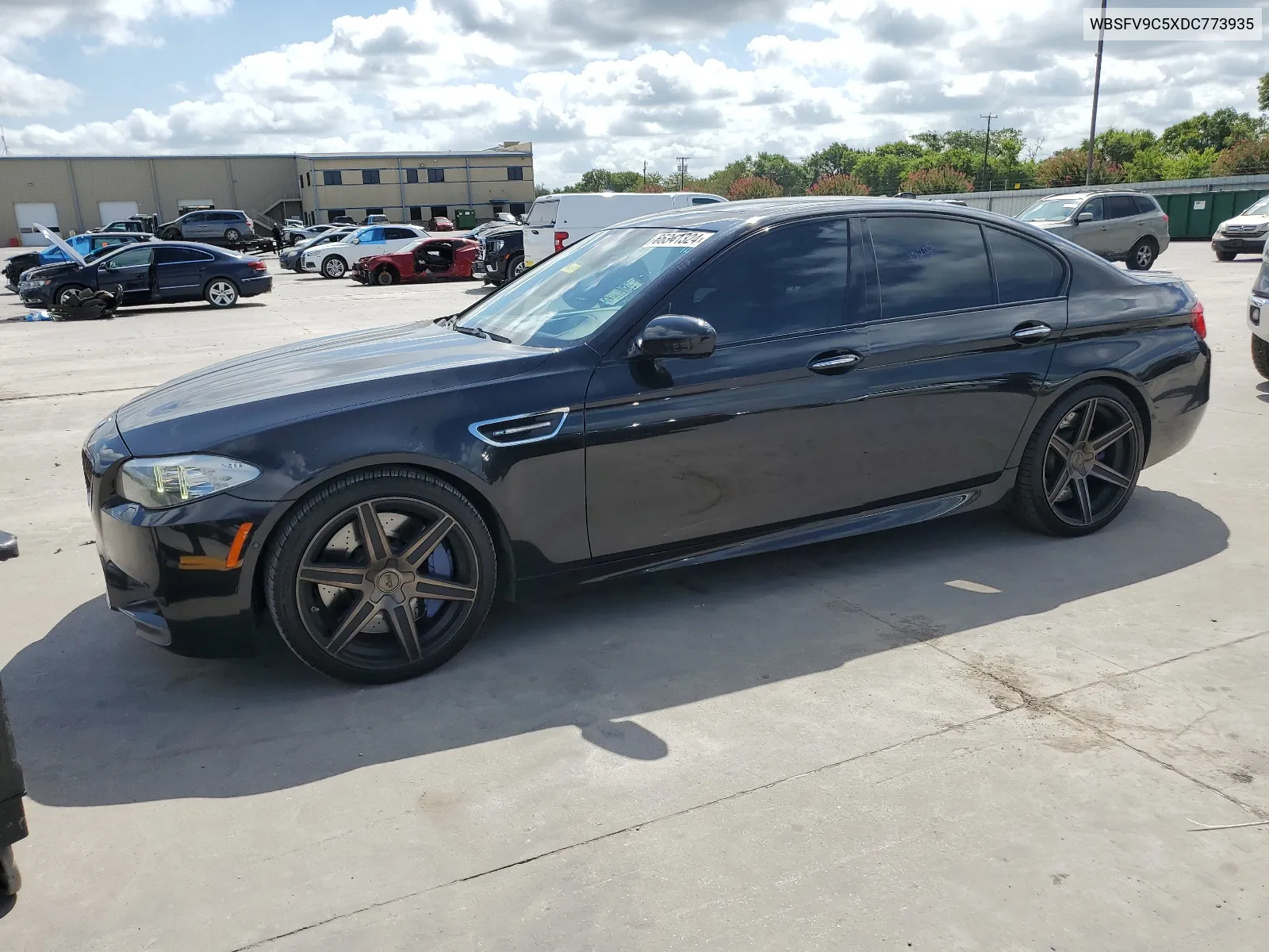 2013 BMW M5 VIN: WBSFV9C5XDC773935 Lot: 65341324