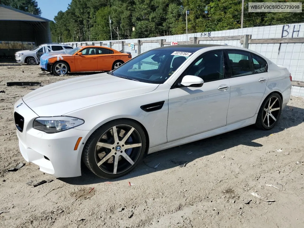 2013 BMW M5 VIN: WBSFV9C59DC773098 Lot: 70270764