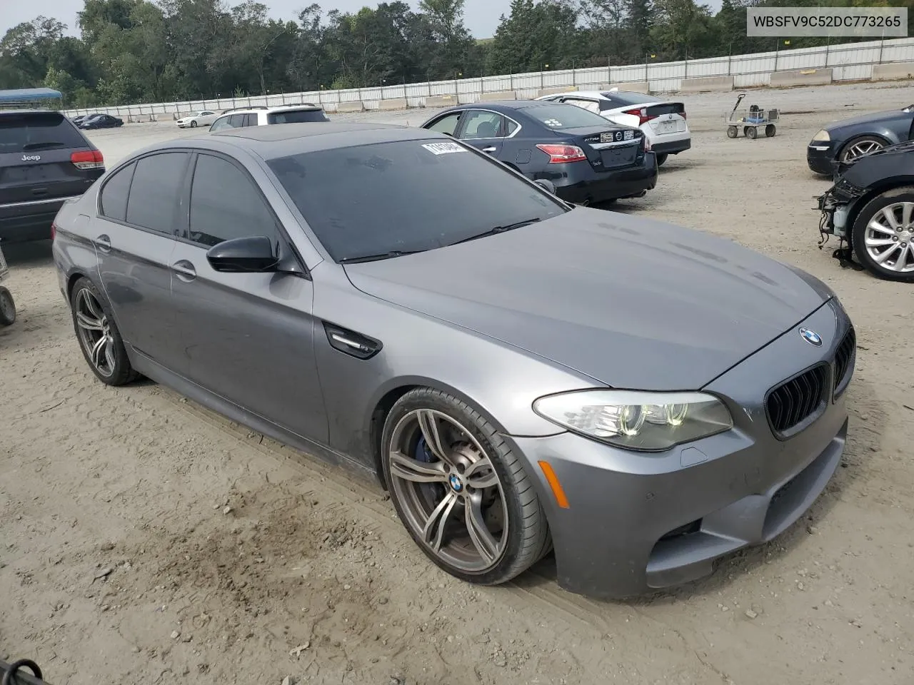 2013 BMW M5 VIN: WBSFV9C52DC773265 Lot: 71413484