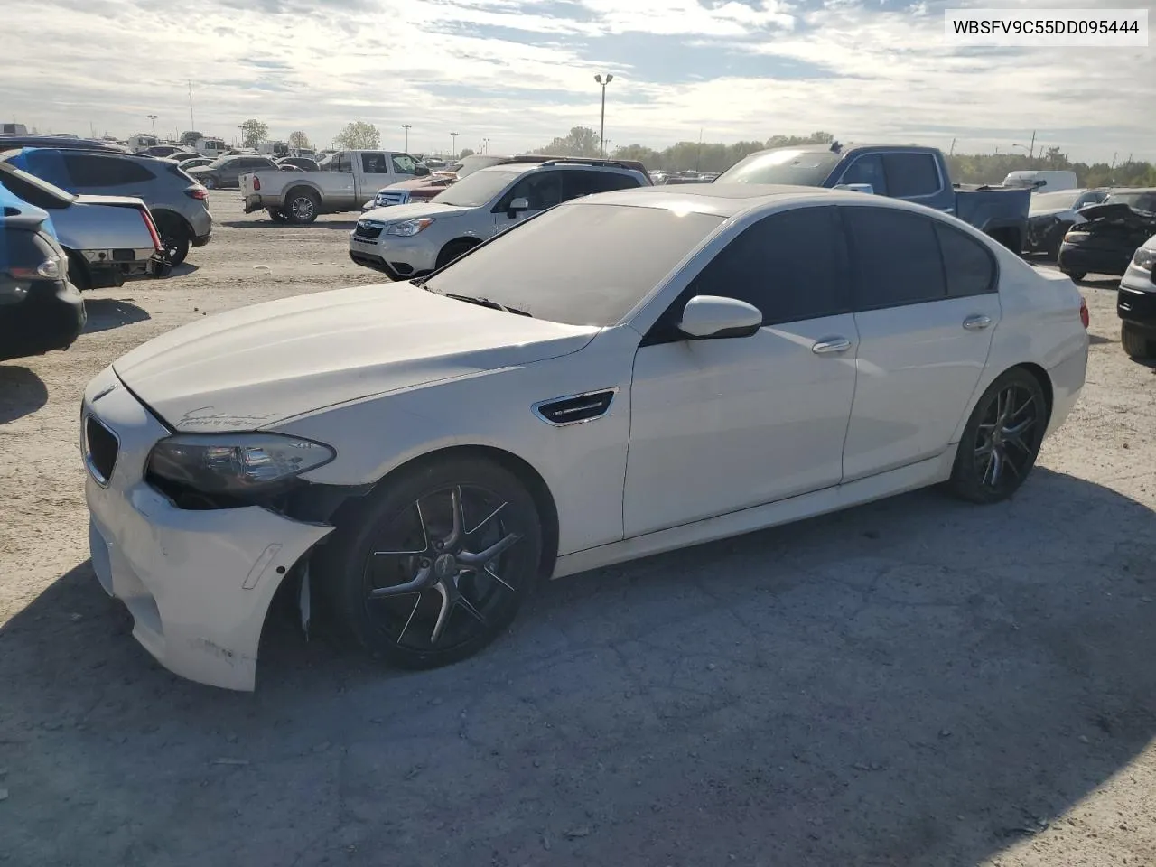 2013 BMW M5 VIN: WBSFV9C55DD095444 Lot: 71600874