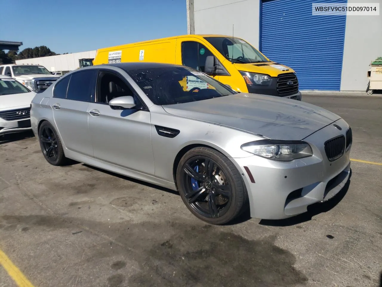 2013 BMW M5 VIN: WBSFV9C51DD097014 Lot: 73605304