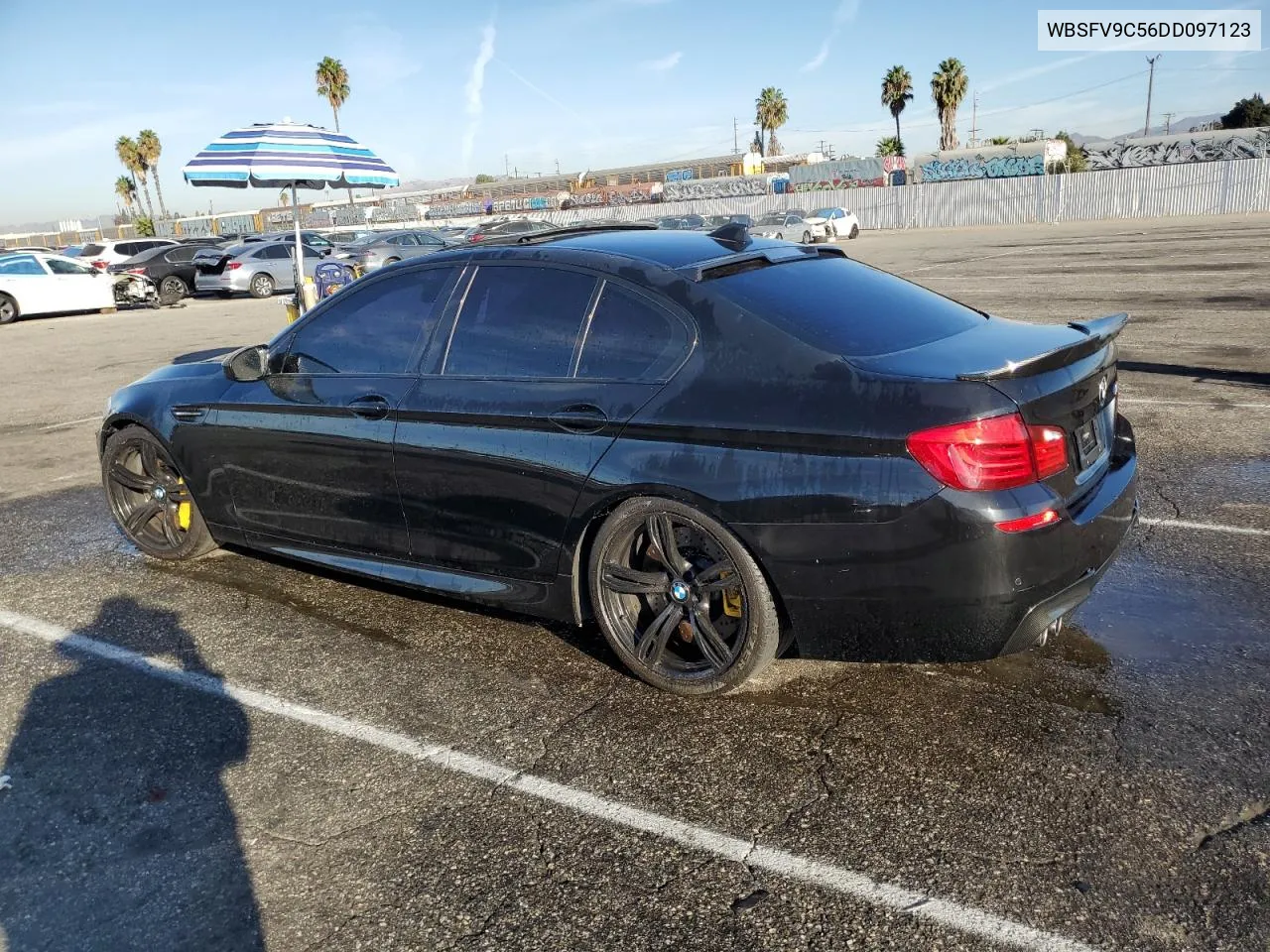 2013 BMW M5 VIN: WBSFV9C56DD097123 Lot: 75357884