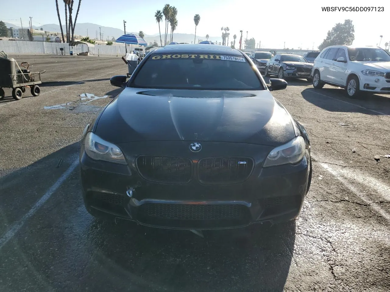 2013 BMW M5 VIN: WBSFV9C56DD097123 Lot: 75357884