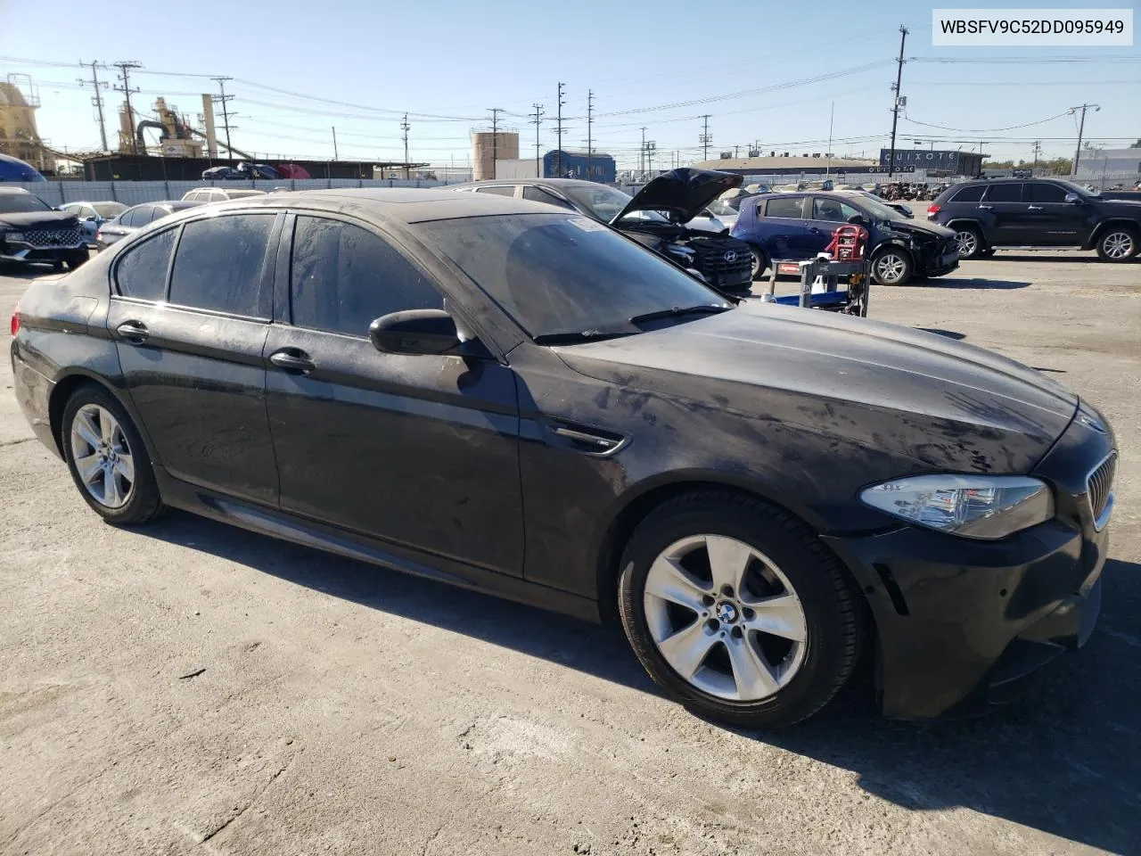 2013 BMW M5 VIN: WBSFV9C52DD095949 Lot: 77127344