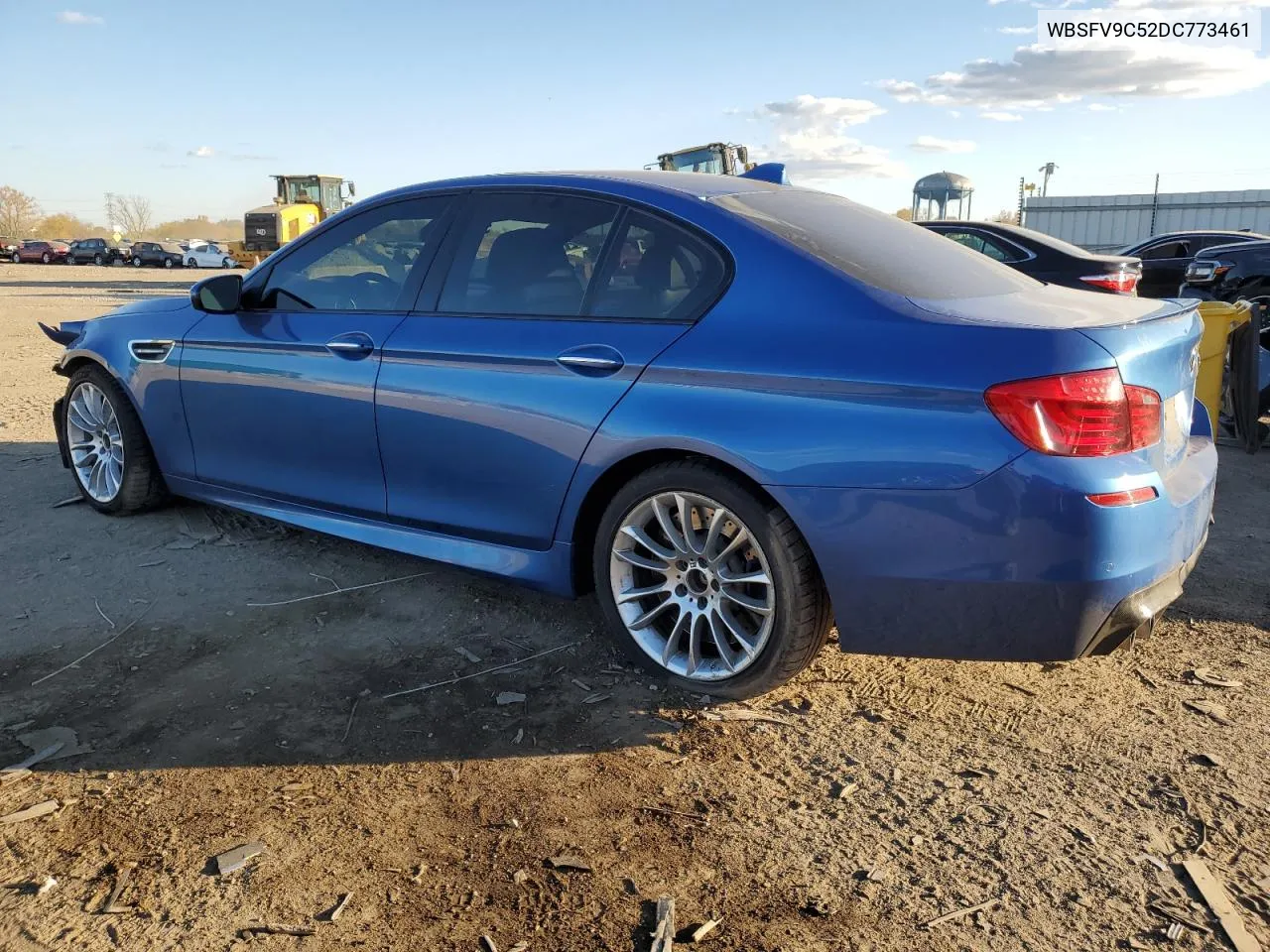 2013 BMW M5 VIN: WBSFV9C52DC773461 Lot: 77375684