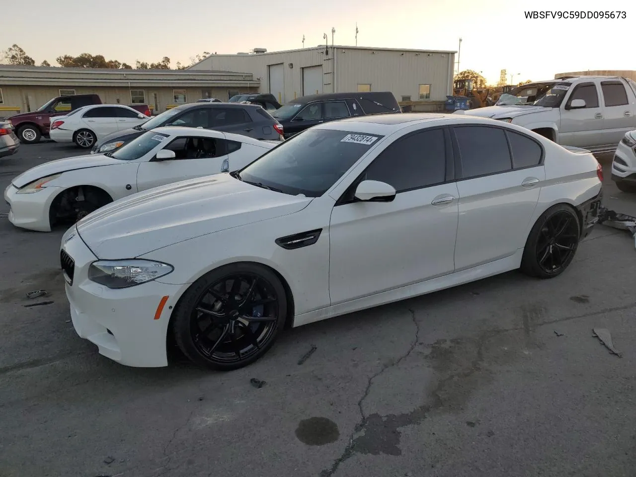 2013 BMW M5 VIN: WBSFV9C59DD095673 Lot: 79432814