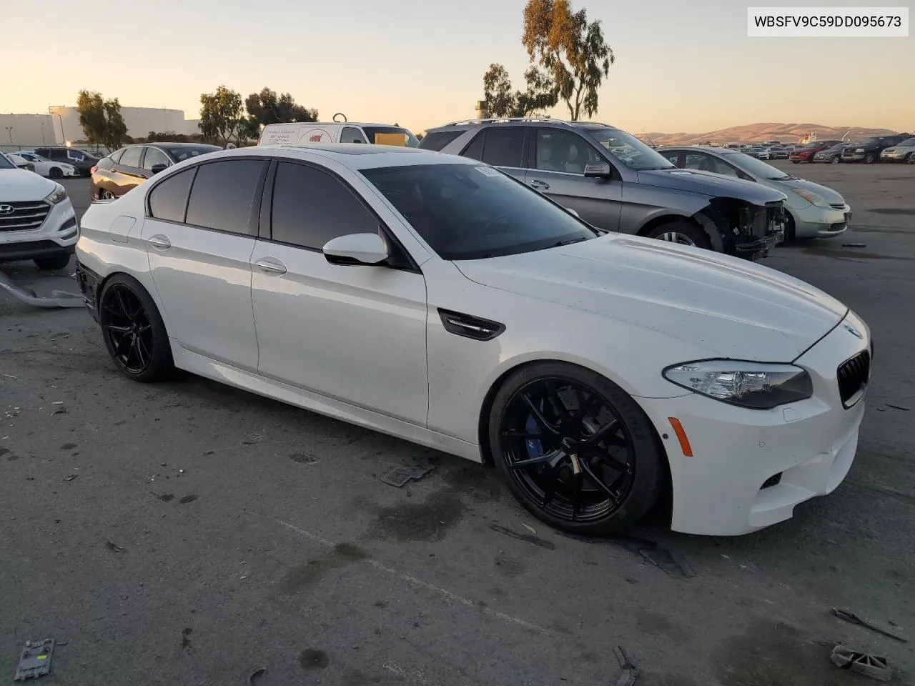 2013 BMW M5 VIN: WBSFV9C59DD095673 Lot: 79432814