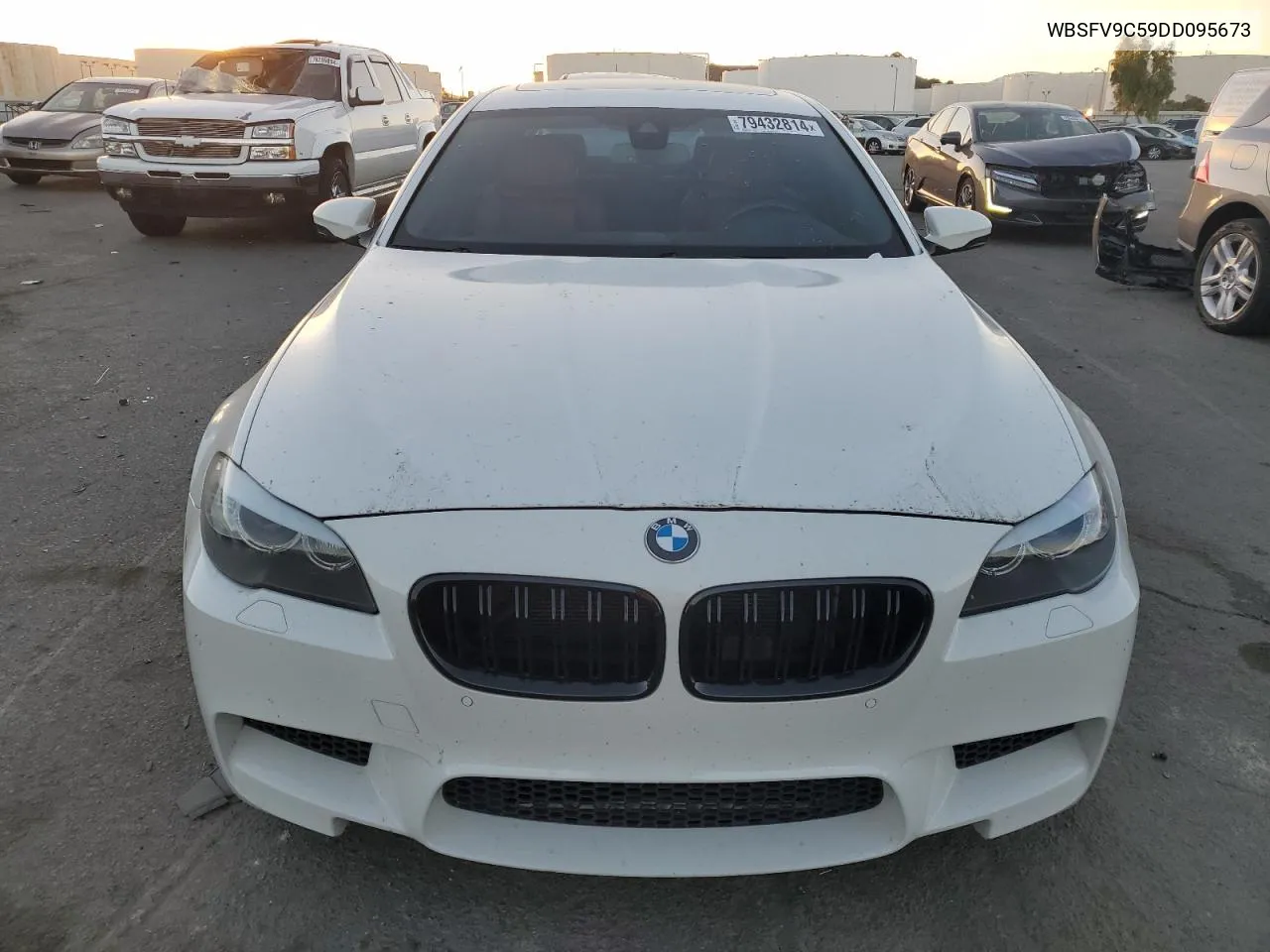 2013 BMW M5 VIN: WBSFV9C59DD095673 Lot: 79432814