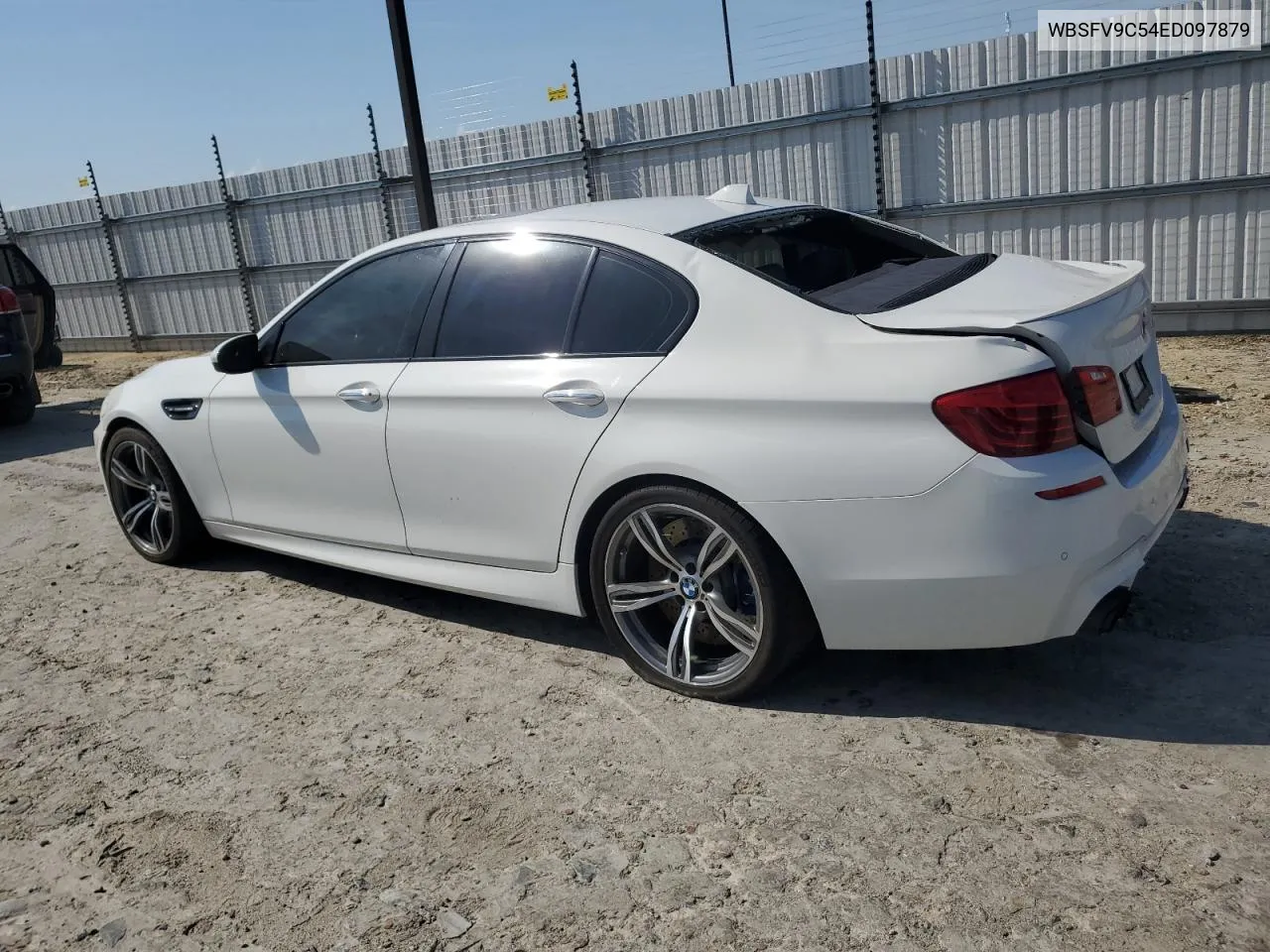 2014 BMW M5 VIN: WBSFV9C54ED097879 Lot: 61380464