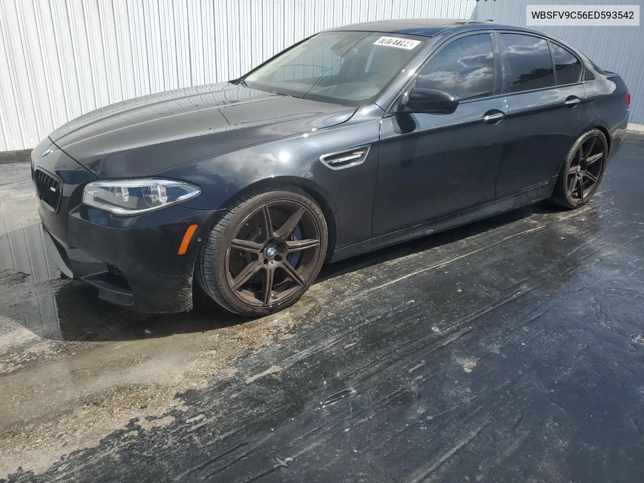 2014 BMW M5 VIN: WBSFV9C56ED593542 Lot: 70761144