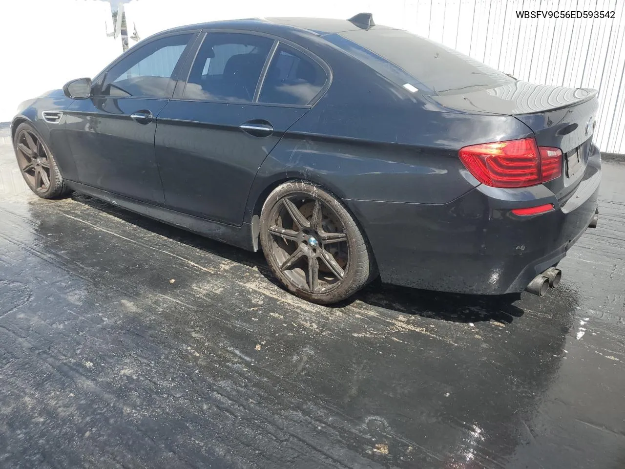 2014 BMW M5 VIN: WBSFV9C56ED593542 Lot: 70761144