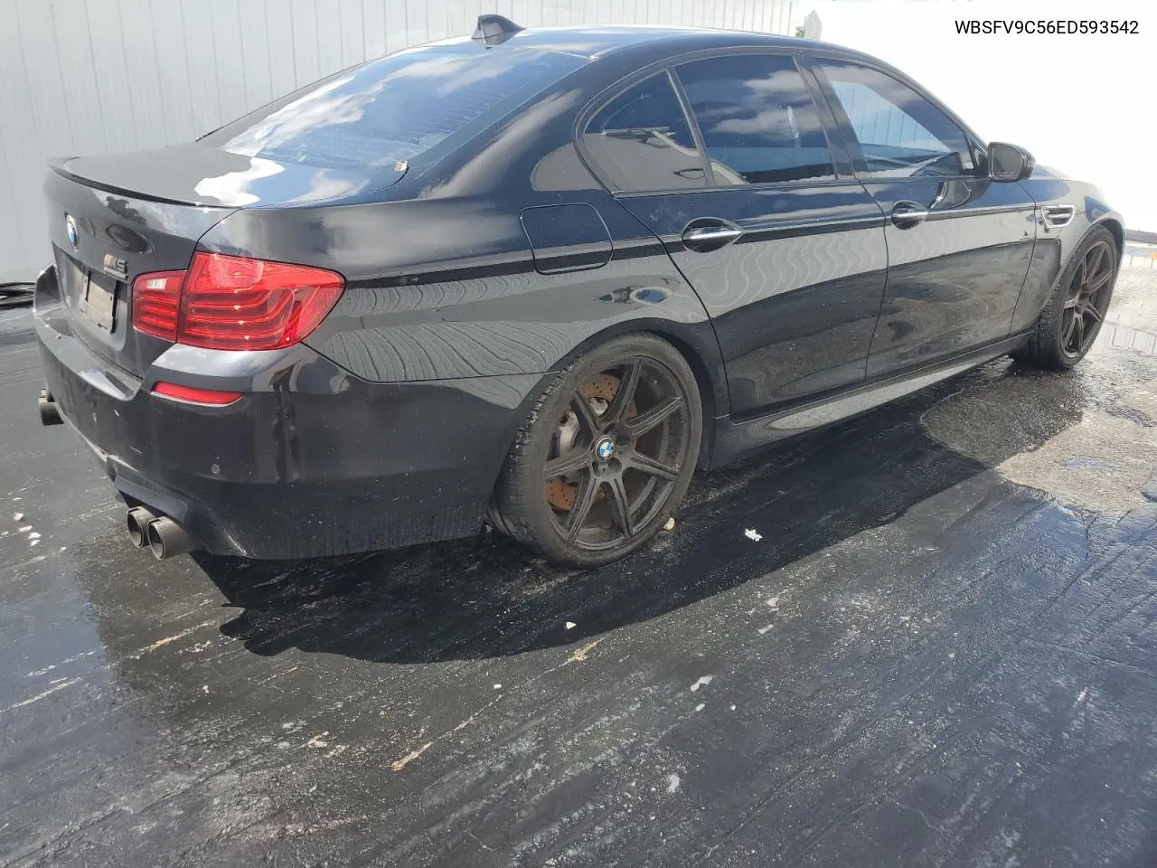 2014 BMW M5 VIN: WBSFV9C56ED593542 Lot: 70761144